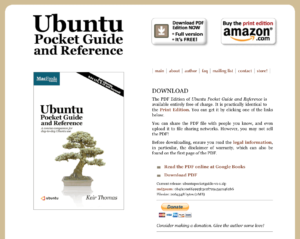 Ubuntu Pocket Guide and Reference website